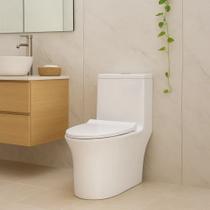 Vaso Sanitário Deend Milano Branco Monobloco Luxo Moderno Vaso Sanitário Deend Milano Branco Monobloco Luxo Moderno