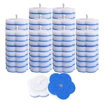 Vaso sanitário e reabastece Topo Bear 80 unidades de esponja de limpeza Vaso sanitário e reabastece Topo Bear 80 unidades de esponja de limpeza