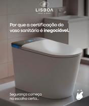 VASO SANITARIO INTELIGENTE MODELO ULTRA cor Branca 127V