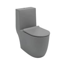 Vaso Sanitário Monobloco Amazonita Pingoo.casa - Cinza Vaso Sanitário Monobloco Amazonita Pingoo.casa - Cinza