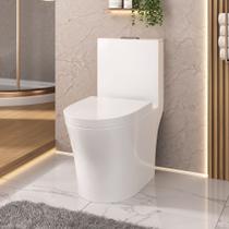 Vaso Sanitário Monobloco Assento Soft Close ADM854 Adamas Branco