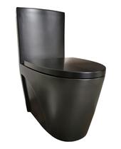 Vaso Sanitário Monobloco Caixa Acoplada Preto Fosco Reno R 600