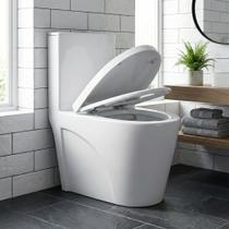 Vaso Sanitário Monobloco Caixa Acoplada Privada Paris Branco