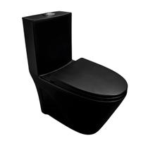 Vaso Sanitário Monobloco Caixaacoplada Privada Londres Preto