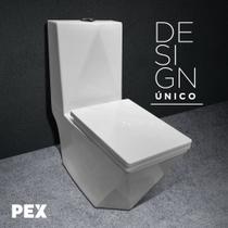 Vaso Sanitário Monobloco PEX Maximus produzido em Cerâmica