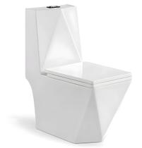 Vaso Sanitário Monobloco Smart Imperial Diamond Branco Completo Vaso Sanitário Monobloco Smart Imperial Diamond Branco Completo