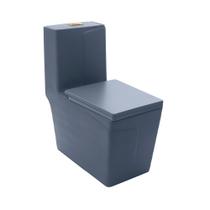Vaso Sanitário Monobloco Topázio Pingoo.Casa - Cinza Vaso Sanitário Monobloco Topázio Pingoo.Casa - Cinza
