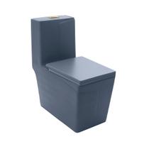 Vaso sanitário Monobloco Topázio Pingoo.casa - Cinza