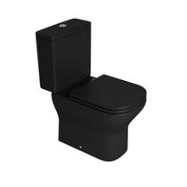 Vaso Sanitário Para Caixa Acoplada Axis Ébano Fosco Deca Vaso Sanitário Para Caixa Acoplada Axis Ébano Fosco Deca