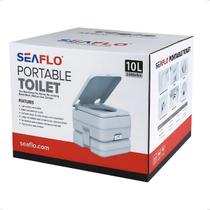 Vaso Sanitário Portátil 10 Litros Banheiro Químico Seaflo Vaso Sanitário Portátil 10 Litros Banheiro Químico Seaflo