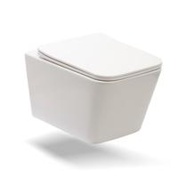 Vaso Sanitário Suspenso Saída Horizontal Esmeralda Pingoo.casa - Branco