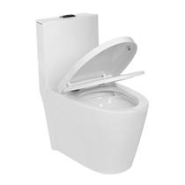 Vaso Sanitário Toilet Monobloco Branco Caixa Acoplada Privada Barcelona