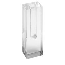 Vaso Solitário Acrílico Hara Retangular Transparente 3x13 cm Vaso Solitário Acrílico Hara Retangular Transparente 3x13 cm