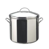 Vaso Stock Pot Farberware Classic 12L em Aço Inoxidável com Tampa