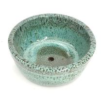 Vaso Suculenta Verde Madeira