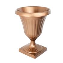 Vaso Taça Vitória Plantas Decorativo Linha Bronze - BRASAMI