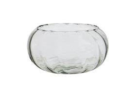 Vaso Terrário Redondo Arranjo Flor Orquidea 1,5 L Transparnt