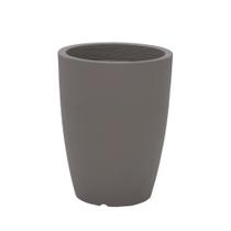 Vaso Thai Tramontina Basic em Polietileno Concreto 58 cm