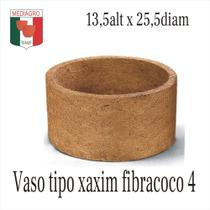 VASO TIPO XAXIM FIBRACOCO Nº 04 PROPRIO PARA PLANTIO DE SAMAMBAIAS, RABOS DE MACACOS E OUTROS VASO TIPO XAXIM FIBRACOCO Nº 04 PROPRIO PARA PLANTIO DE SAMAMBAIAS, RABOS DE MACACOS E OUTROS