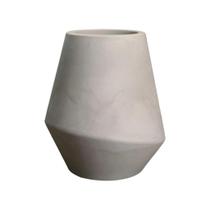 Vaso Top Pot Baixo 46 Cimento Queimado Vaso Top Pot Baixo 46 Cimento Queimado