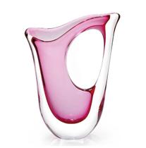 Vaso Torus em Cristal Murano Cor: Azul Oxford