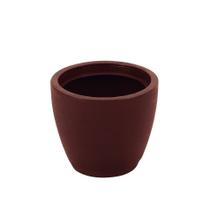 Vaso Tramontina Asteca em Polietileno Terracota com Prato 24 cm Tramontina