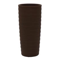 Vaso Tramontina Grego Em Polietileno Terracota 80 Cm