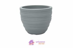 Vaso Tramontina Inca em Polietileno Cimento 45 cm