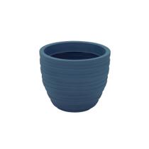 Vaso Tramontina Inca Polietileno Azul Turquesa 45cm Vaso Tramontina Inca Polietileno Azul Turquesa 45cm