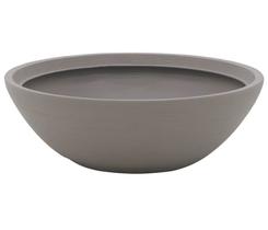 Vaso Tramontina Indi 22 cm em Polietileno Concreto Vaso Tramontina Indi 22 cm em Polietileno Concreto
