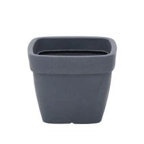 Vaso Tramontina Romano 32 cm em Polietileno Grafite Vaso Tramontina Romano 32 cm em Polietileno Grafite