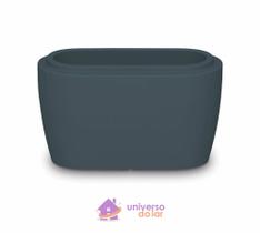 Vaso Tramontina Tina 55 cm Grafite em Polietileno Vaso Tramontina Tina 55 cm Grafite em Polietileno