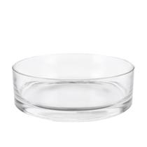 Vaso transparente de vidro - grillo