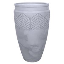 Vaso Tribo Cilíndrico 44 (67L) Cimento Queimado JAPI