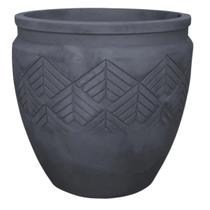 Vaso Tribo Cilíndrico 55 (72L) Preto Ardosia JAPI Vaso Tribo Cilíndrico 55 (72L) Preto Ardosia JAPI
