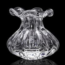 Vaso Trouxinha Cristal Murano Transparente São Marcos 12cm Vaso Trouxinha Cristal Murano Transparente São Marcos 12cm