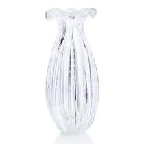 Vaso Trouxinha Cristal Murano Transparente São Marcos 20cm Vaso Trouxinha Cristal Murano Transparente São Marcos 20cm
