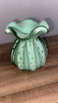 Vaso Trouxinha de Murano Verde Água P (10cm) - (vidro reforçado)
