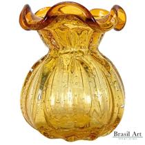 Vaso Trouxinha Decorativa P Âmbar Italy Design Moderno