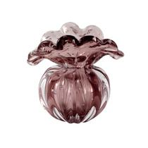 Vaso Trouxinha em Cristal Murano Toscana PP New Rubi