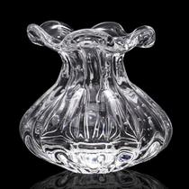 Vaso Trouxinha Em Cristal Murano Transparente - São Marcos Vaso Trouxinha Em Cristal Murano Transparente - São Marcos