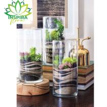 Vaso Tubo Vidro Cilindro 20x30 Pinterest Decoração Flores Arranjos Festas