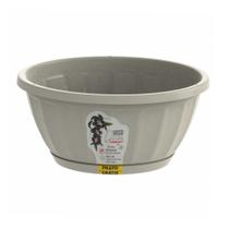 Vaso Uninjet Cachepot Cuia com Prato Palha - Tamanho 28