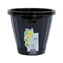 Vaso Uninjet com Prato Preto - 17