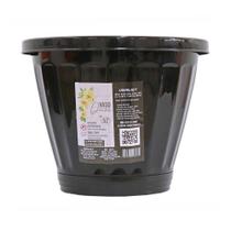 Vaso Uninjet com Prato Preto - 52