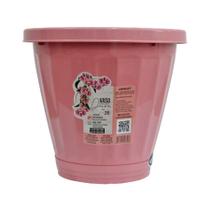 Vaso Uninjet com Prato Rosa - 28