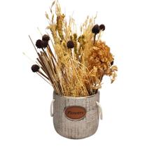 Vaso Vasinho de CERAMICA Modelo Cesto de Flores Cor Ninho Vaso Vasinho de CERAMICA Modelo Cesto de Flores Cor Ninho