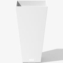 Vaso Veradek V-Resin Taper 76 cm Branco para Uso Interno e Externo