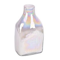 Vaso Vickerman White Recipiente de vidro soprado à mão 41x23x15 cm Vaso Vickerman White Recipiente de vidro soprado à mão 41x23x15 cm