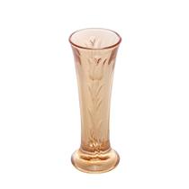 Vaso vidro sodo-calcico rose ambar wolff